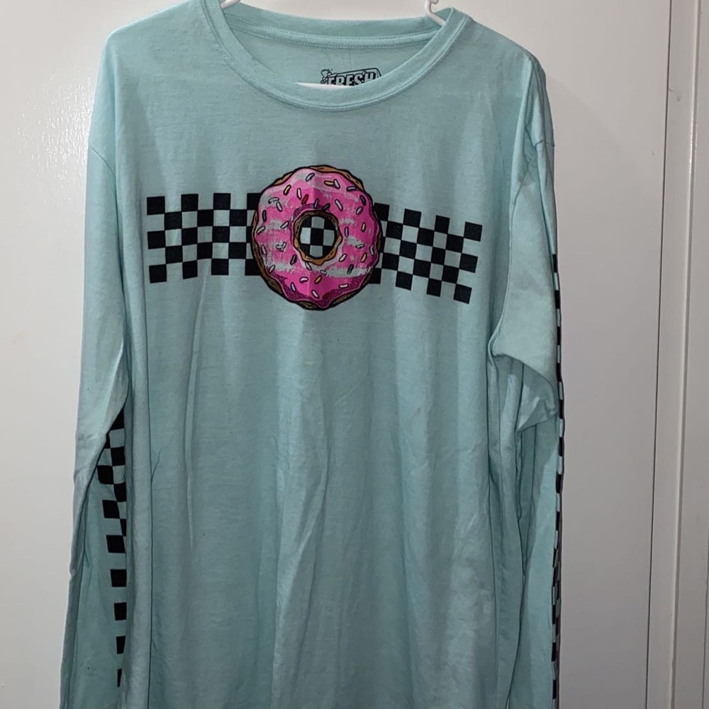 Fresh Laundry long sleeve donut shirt